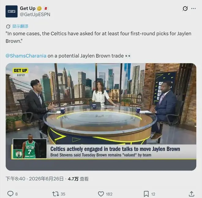 4个首轮签！最快速度交易！再见了，凯尔特人