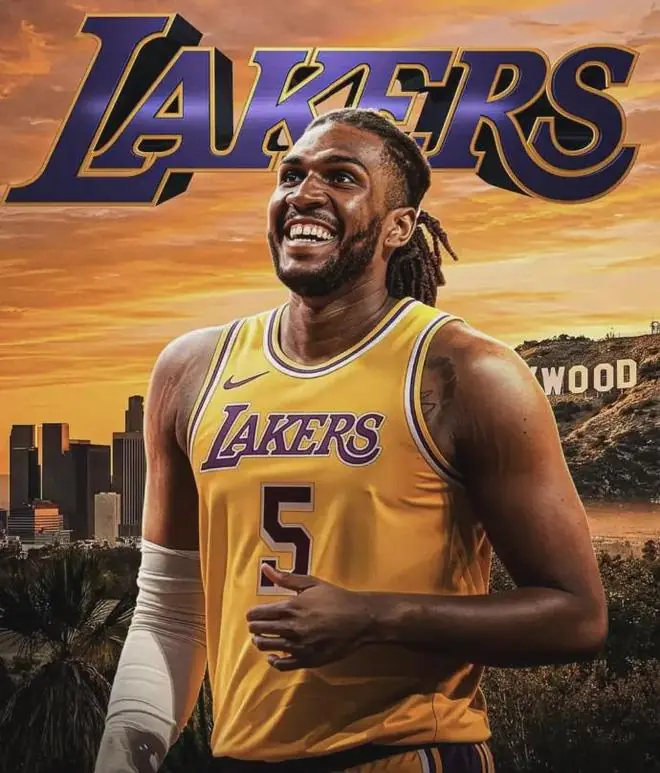 正式加盟!你好,湖人!这可是NBA三冠中锋