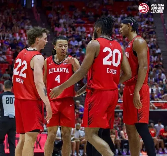 NBA夏联：探花轮休！老鹰拒19分逆转灭灰熊 华裔以赛亚·王15分