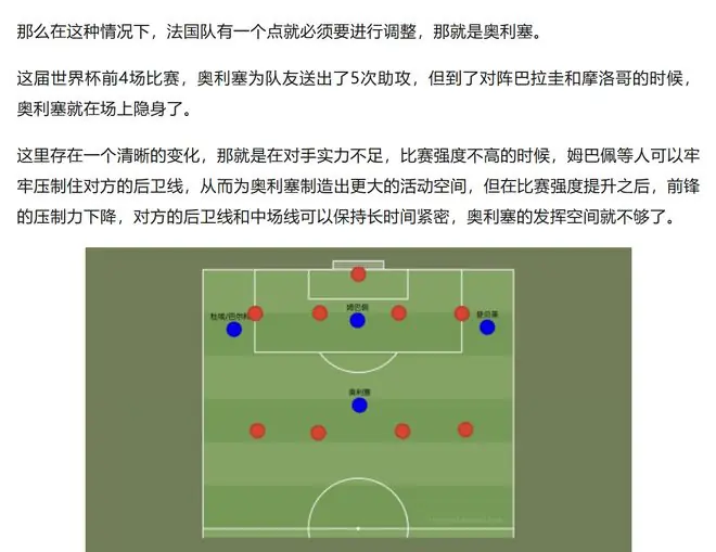 把球迷们忽悠瘸了不要紧,结果奥利塞把德尚也给忽悠瘸了