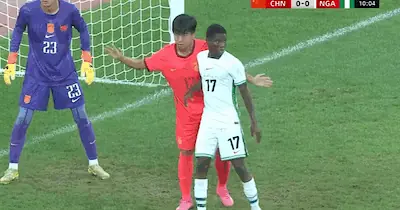 半场：中国U17 1-1尼日利亚U17，张君豪破门，赵松源献助攻