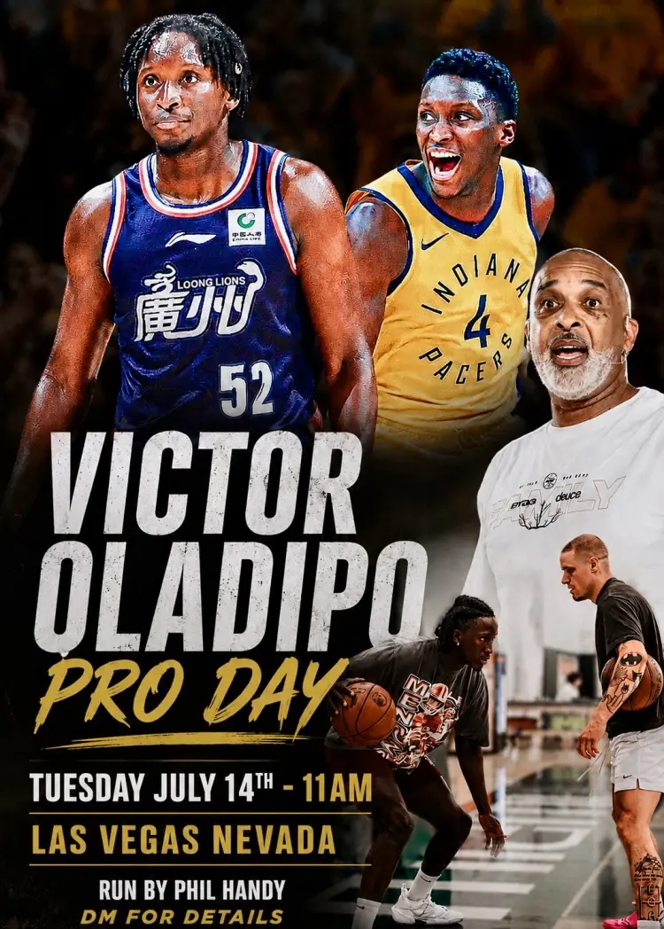 奥拉迪波将在赌城举办训练日!邀请NBA&CBA教练及高层验货