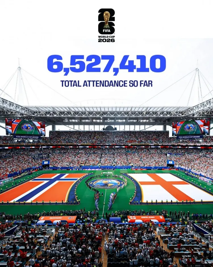 6527410人!FIFA官方:本届世界杯现场观赛球迷比前两届相加还多