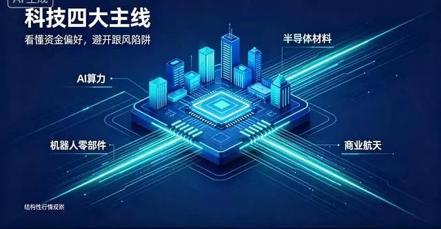 基金调仓全部完成，聪明资金扎堆科技四大主线，别再踏空
