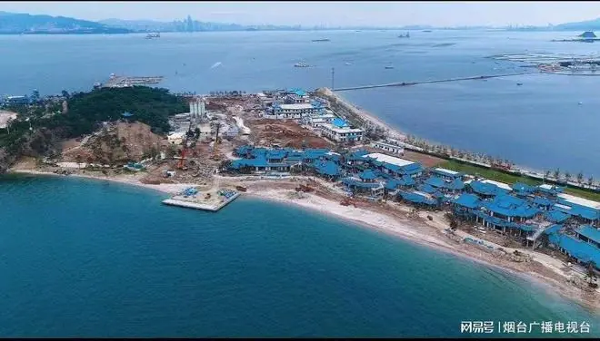 烟台崆峒胜境全貌，静待7.28开园迎客