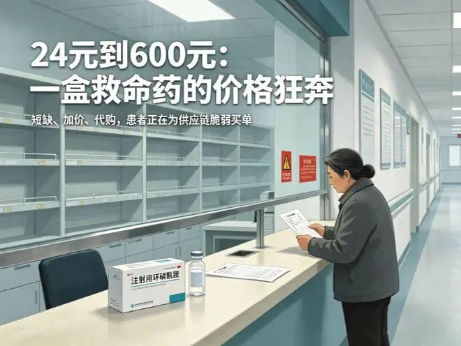 24元救命药涨到600元,短缺或持续到年底:谁该为这场“人祸”买单?