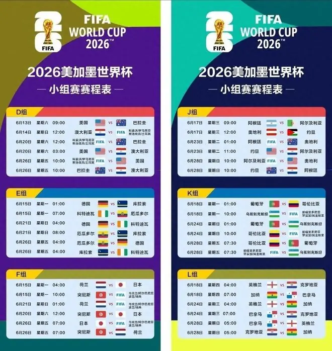 终于不用熬夜了！2026世界杯赛程对中国球迷意味着什么呢？