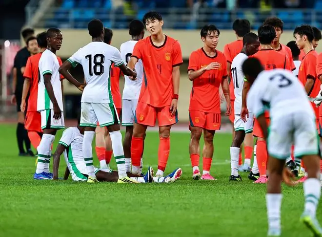 银川四国赛：中国U17男足1:1战平尼日利亚