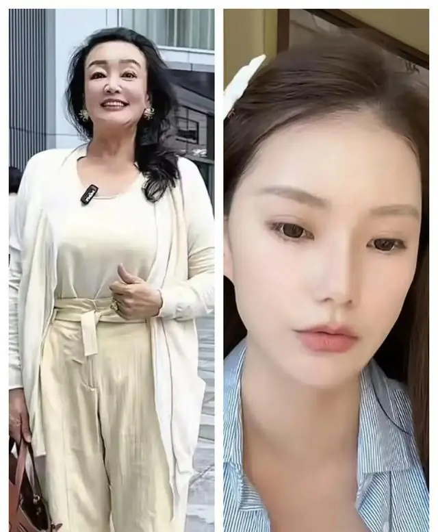 兰姐出差回北京，先去看小孙子！和小宝宝戴同款墨镜超开心
